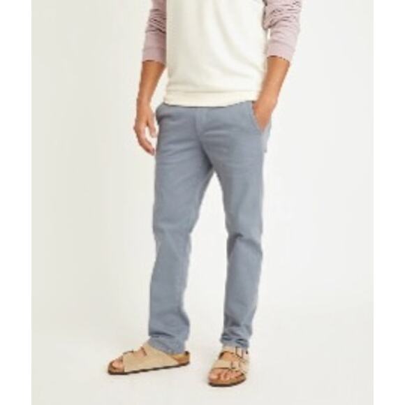 Marine Layer Men’s Slim Fit Pants – Large Blue Gray TravelWardrobe Athleisure - Picture 1 of 7
